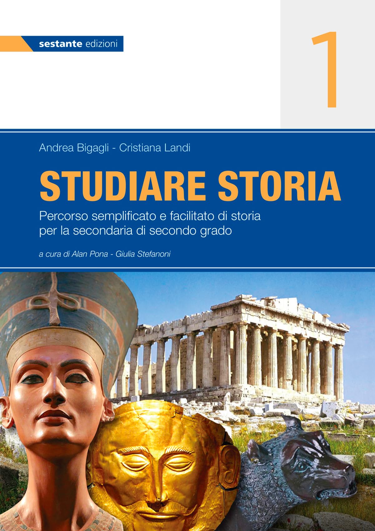 Studiare storia. Percorso semplificato e facilitato di storia per la secondaria di secondo grado. Per le Scuole superiori (Vol. 1) Professional & Reference Books