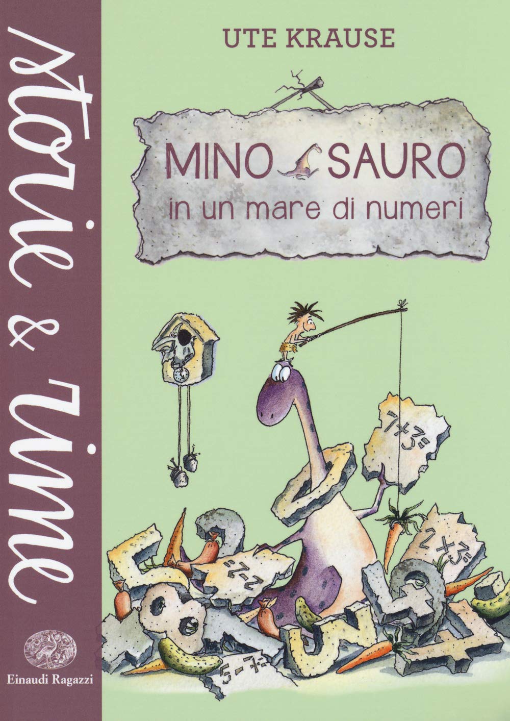 Mino Sauro in un mare di numeri (Storie e rime) Children's books