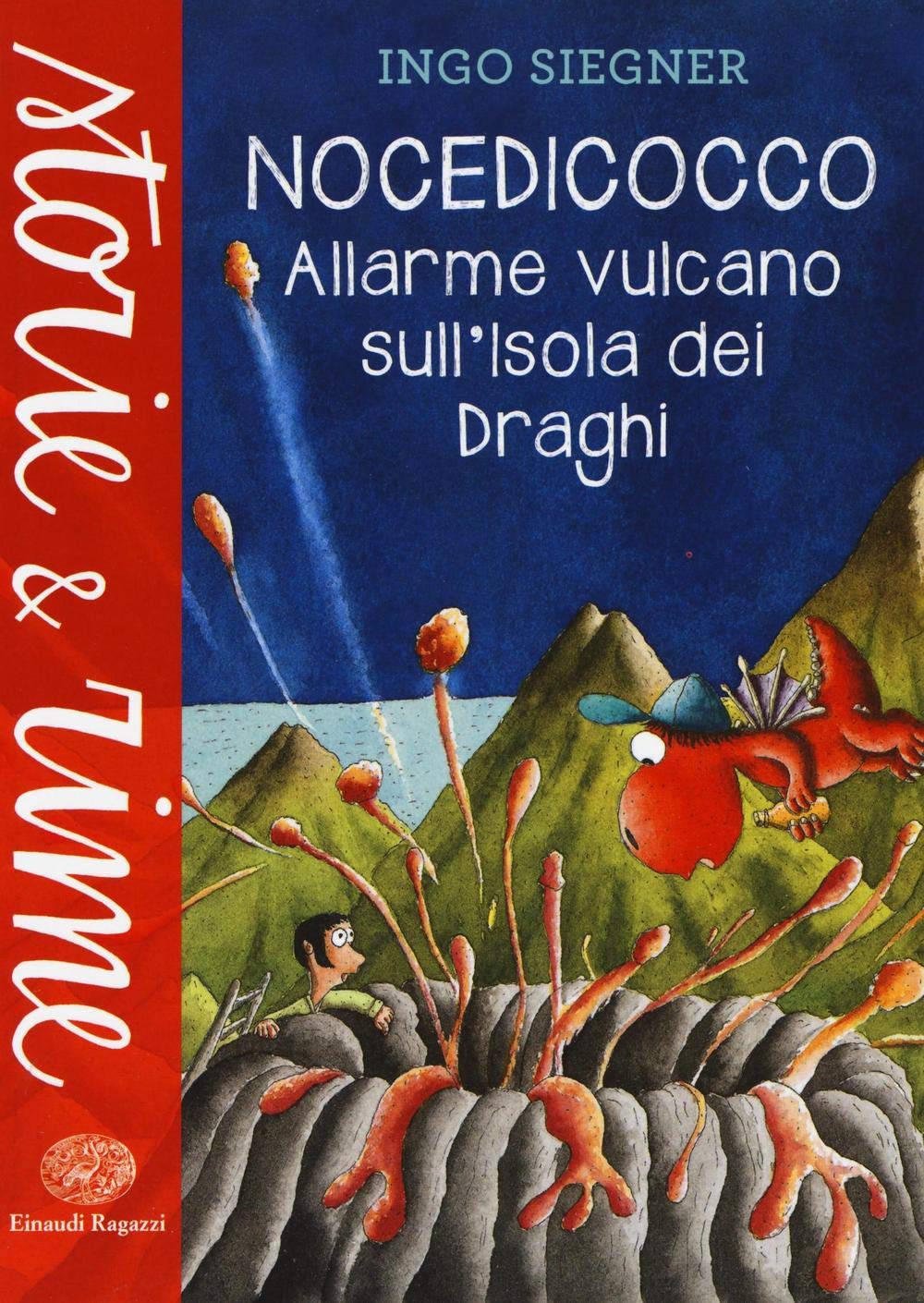 Allarme vulcano sull'isola dei draghi. Nocedicocco (Storie e rime) Children's books