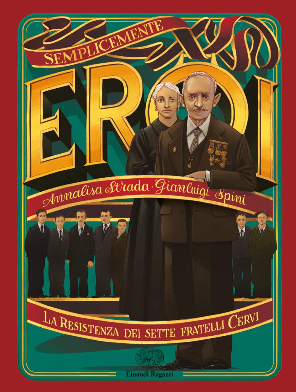 La Resistenza dei sette fratelli Cervi book