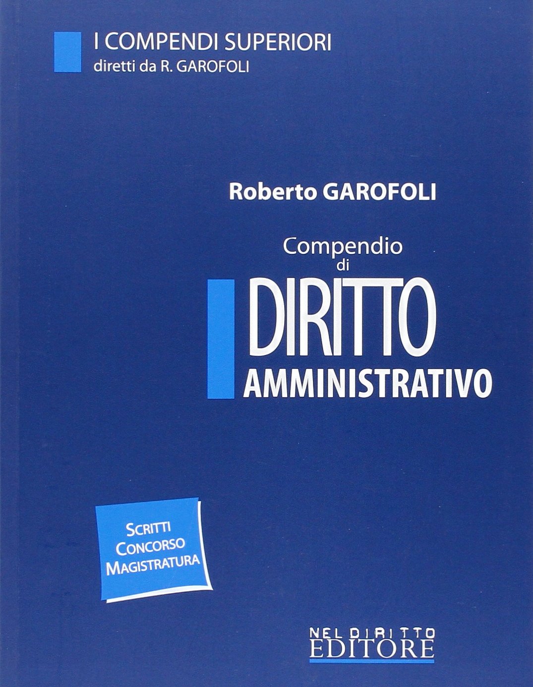 Compendio di diritto amministrativo book