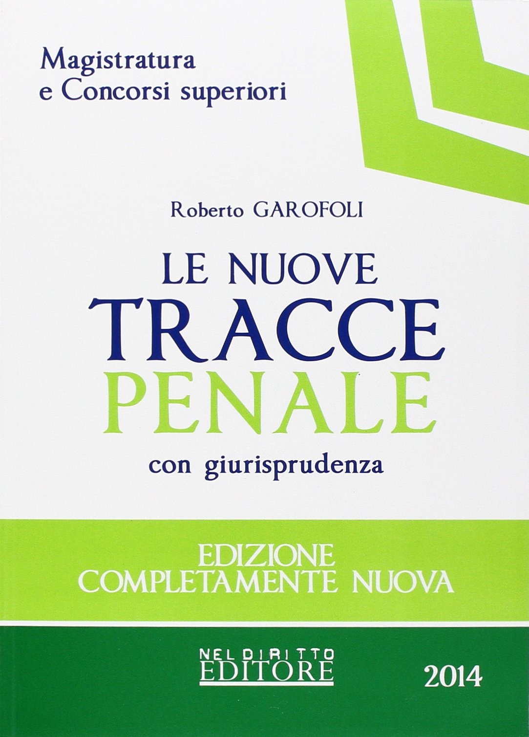 Le nuove tracce penale con giurisprudenza book