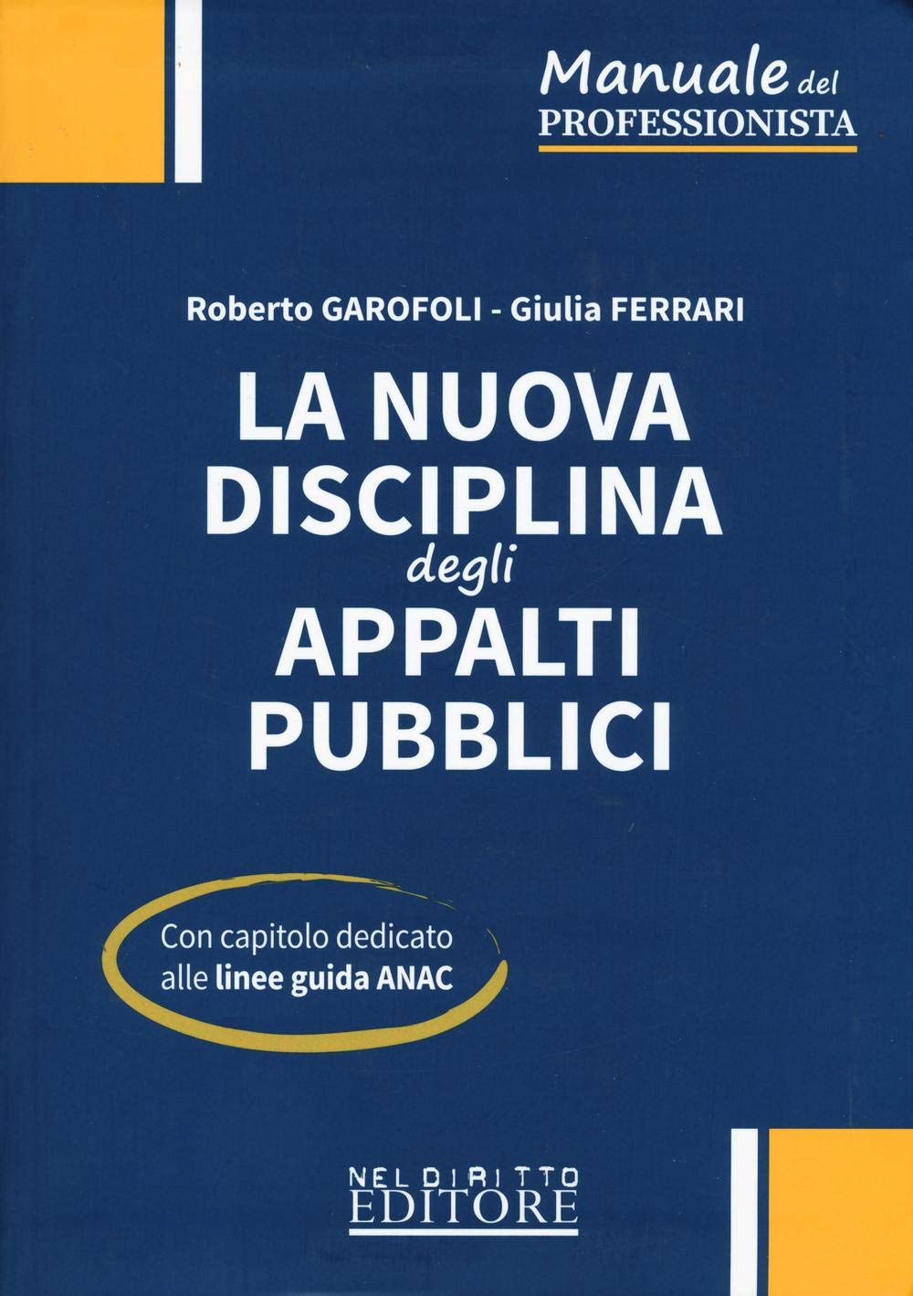 La nuova disciplina degli appalti pubblici book