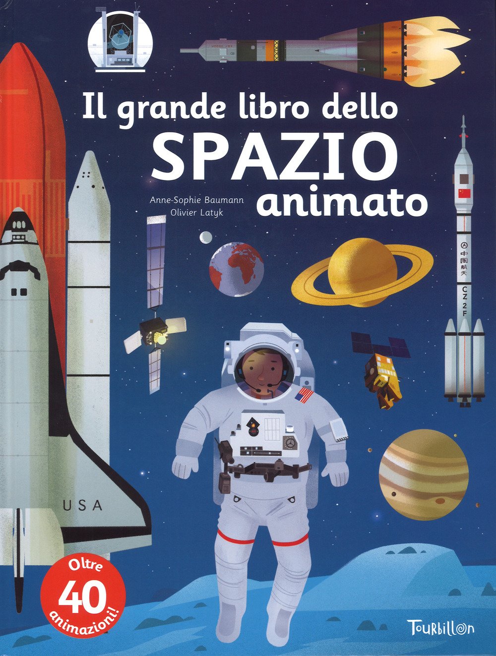 Il grande libro dello spazio animato. Ediz. a colori book