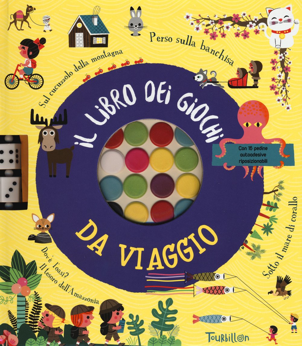 Il libro dei giochi da viaggio. Ediz. a colori. Con gadget book