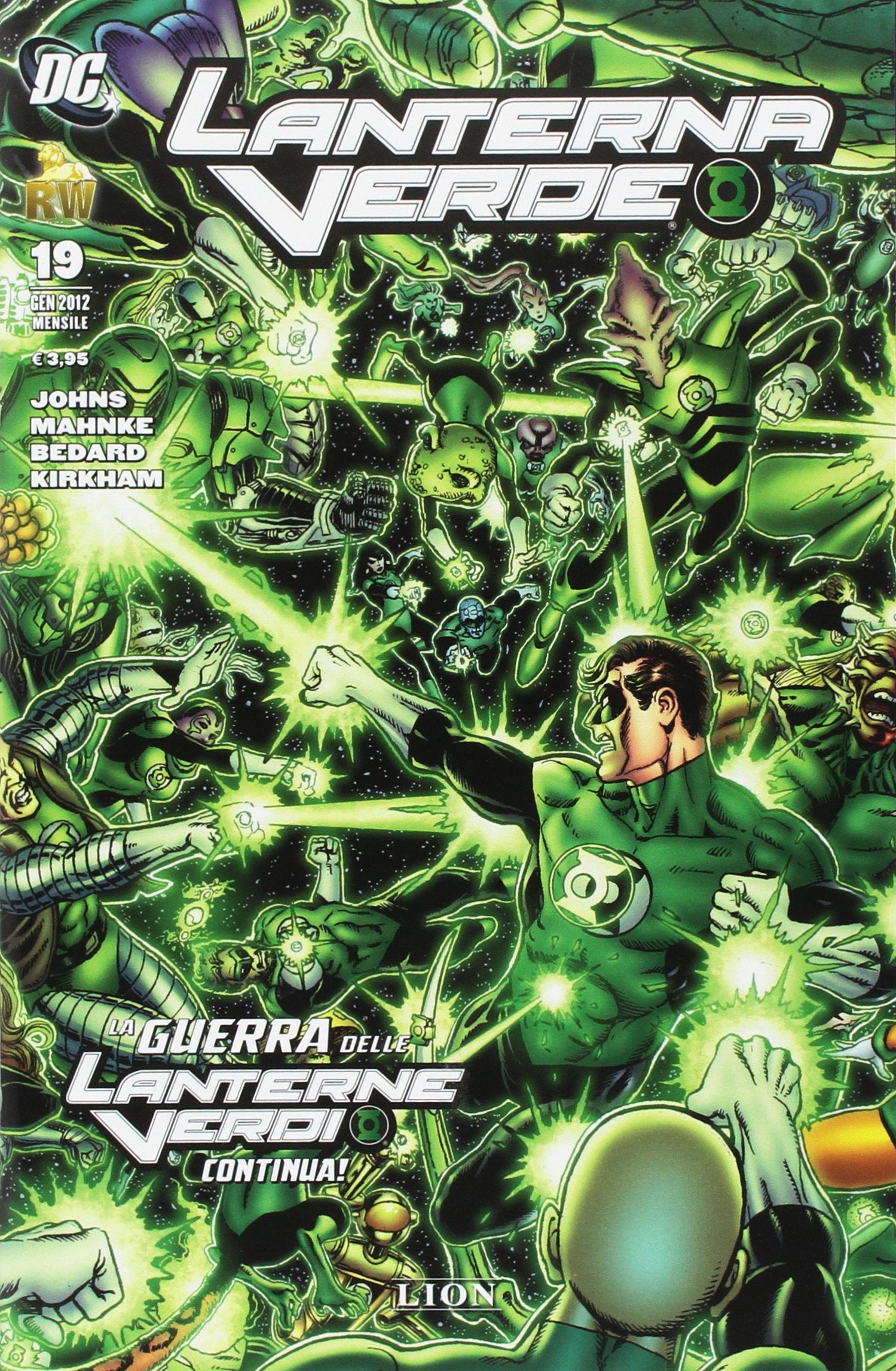Lanterna verde. La guerra delle lanterne verdi (Vol. 19) book