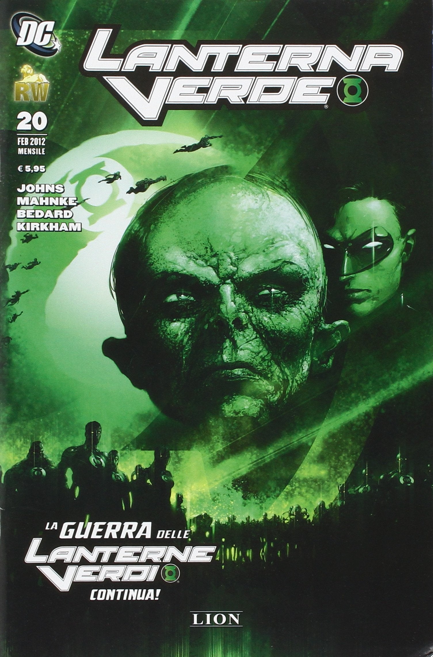 La guerra delle lanterne verdi. Lanterne verde (Vol. 20) book