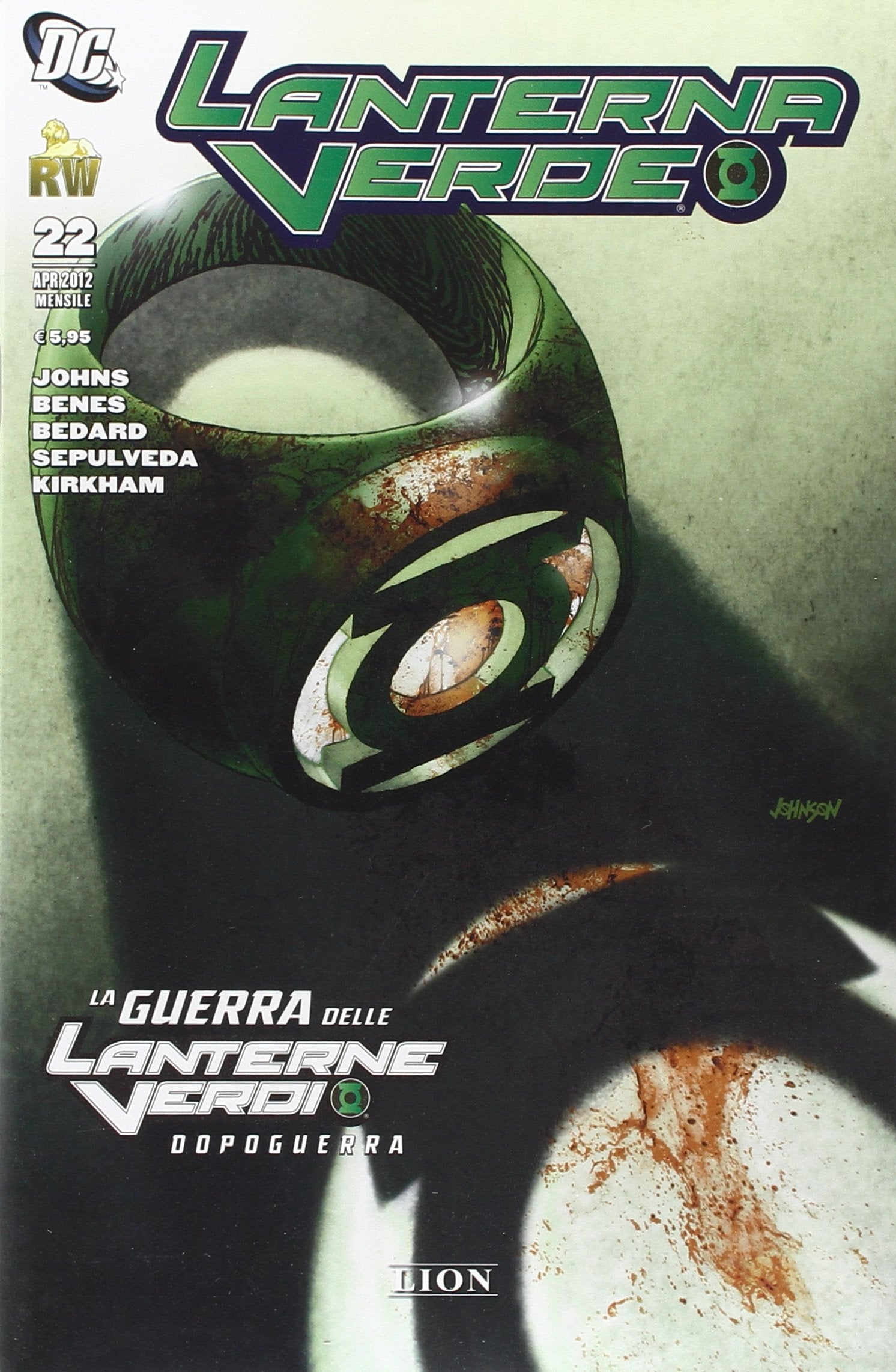 La guerra delle lanterne verdi-Dopoguerra. Lanterna verde (Vol. 22) book