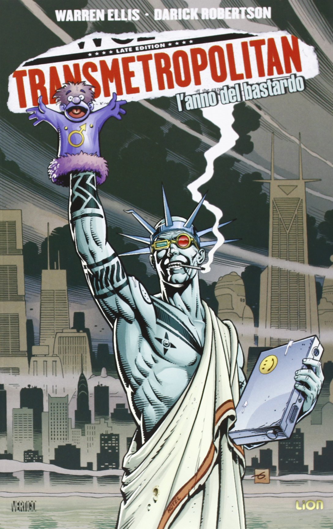 L'anno del bastardo. Transmetropolitan (Vol. 3) (Vertigo classic) Manga