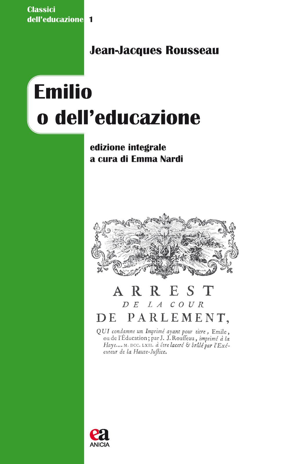 Emilio o dell'educazione Classics