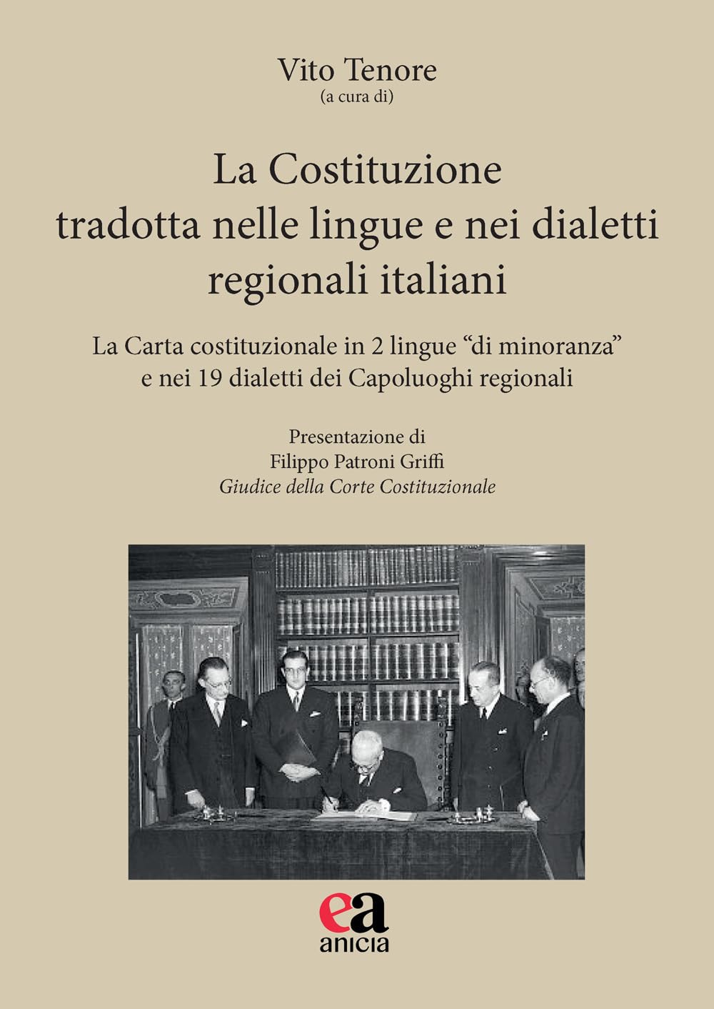 La Costituzione tradotta nelle lingue e nei dialetti regionali italiani (Eclettica-mente) Law