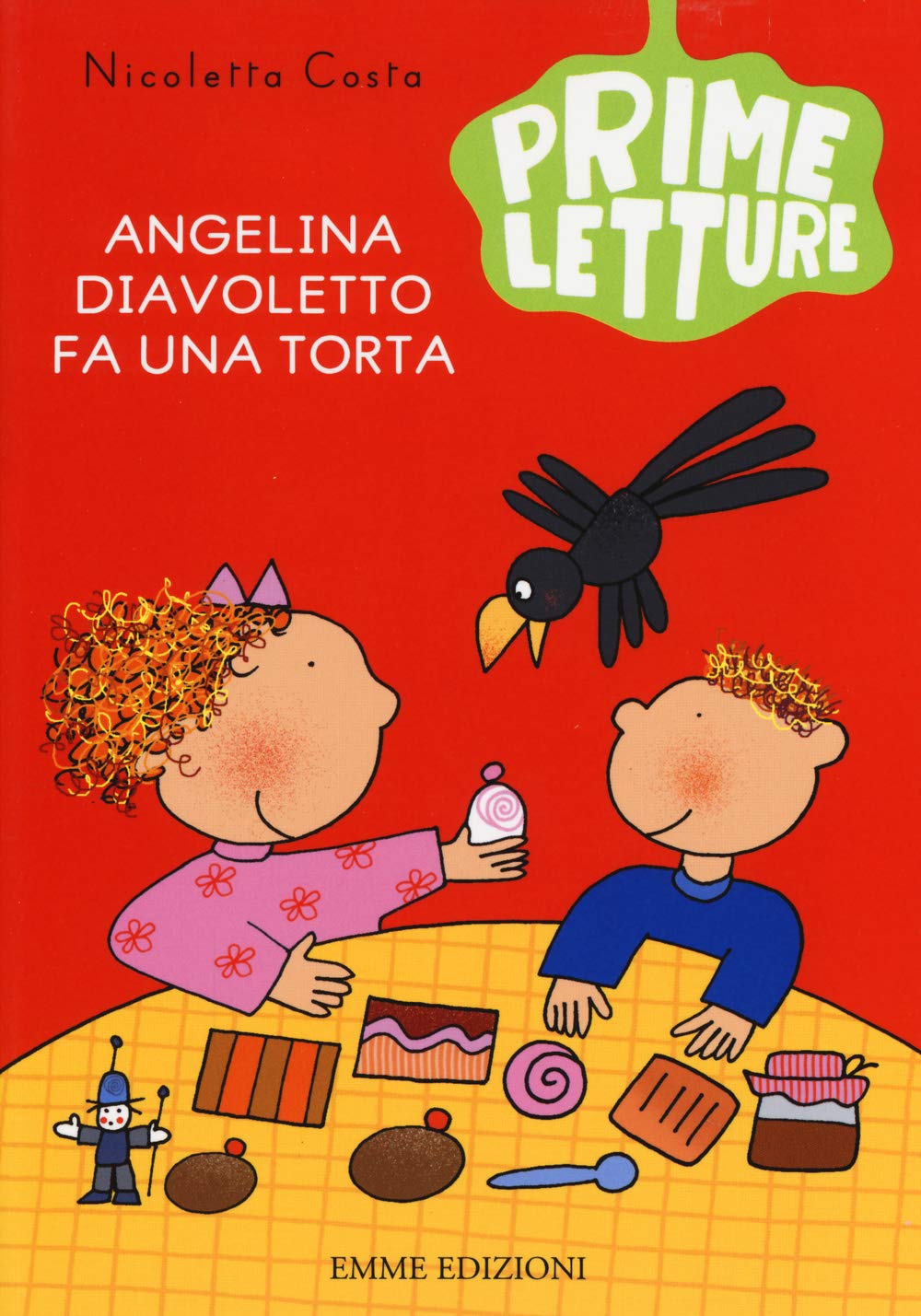 Angelina diavoletto fa una torta book