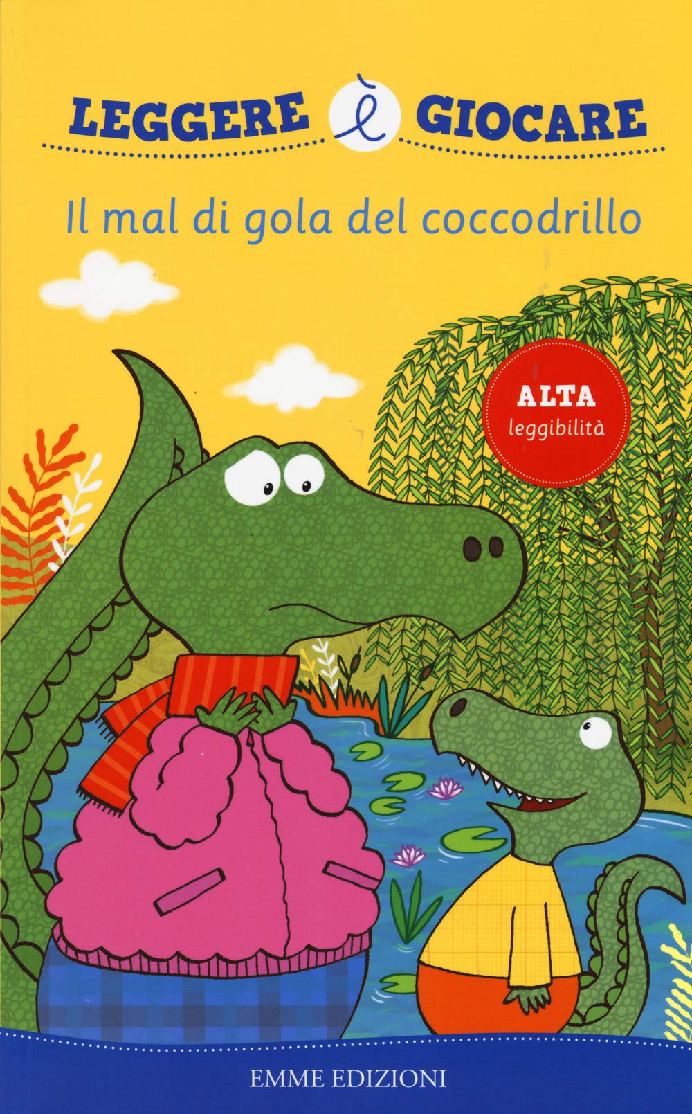 Il mal di gola del coccodrillo (Leggere è giocare) Contemporary literature
