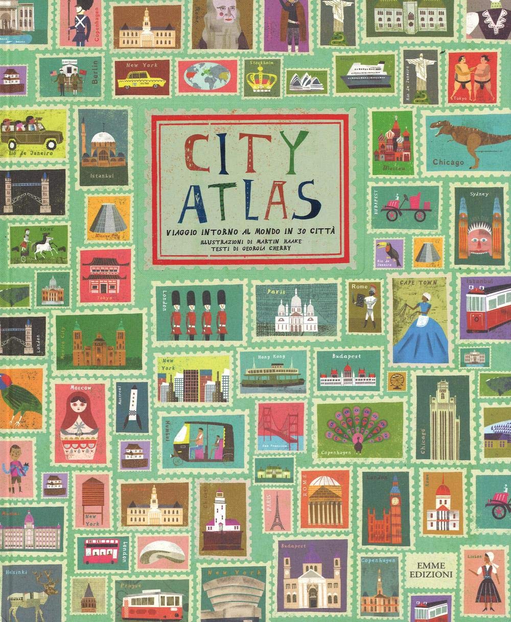 City atlas. Viaggio intorno al mondo in 30 città. Ediz. illustrata book