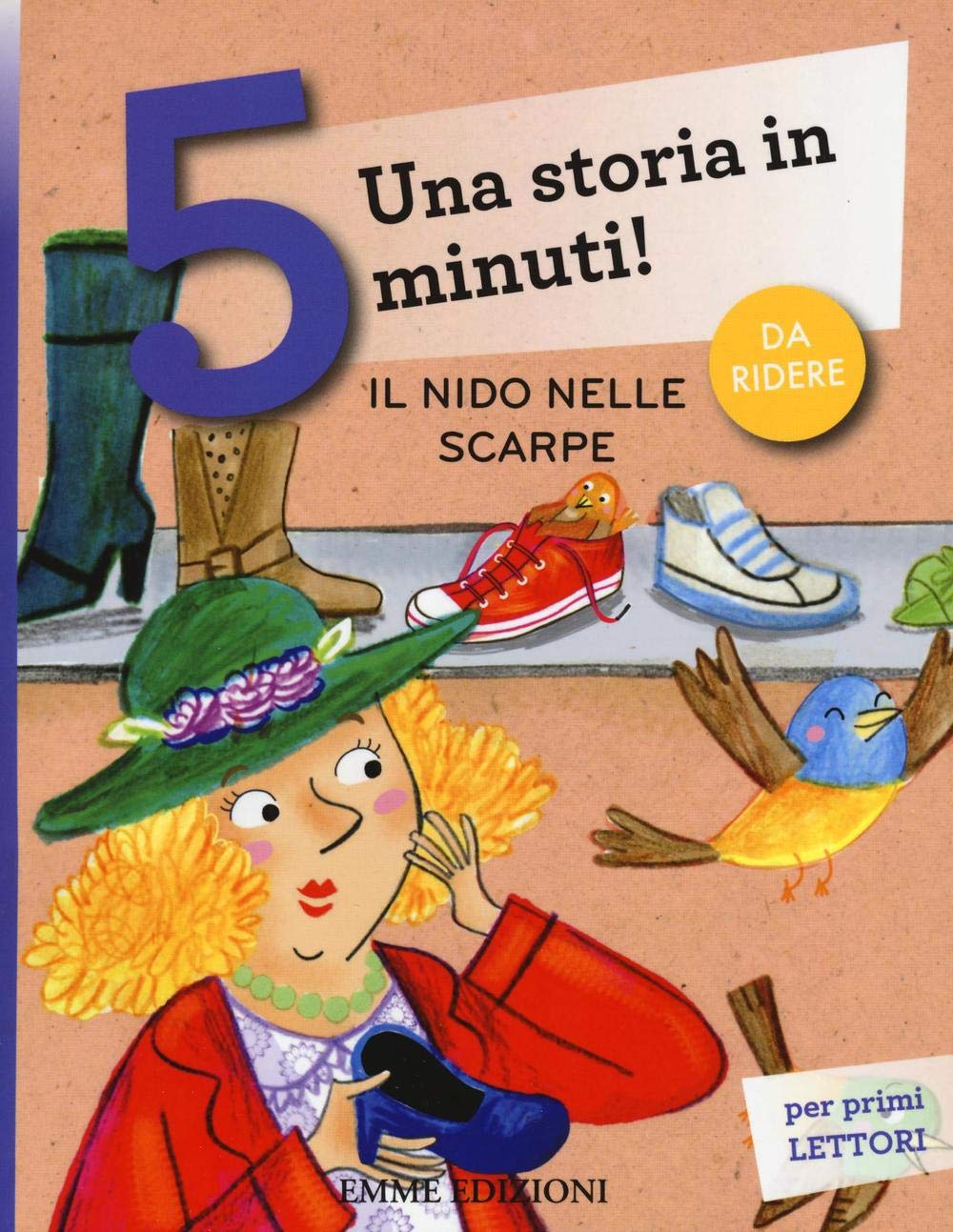 Il nido nelle scarpe. Una storia in 5 minuti! Children's books