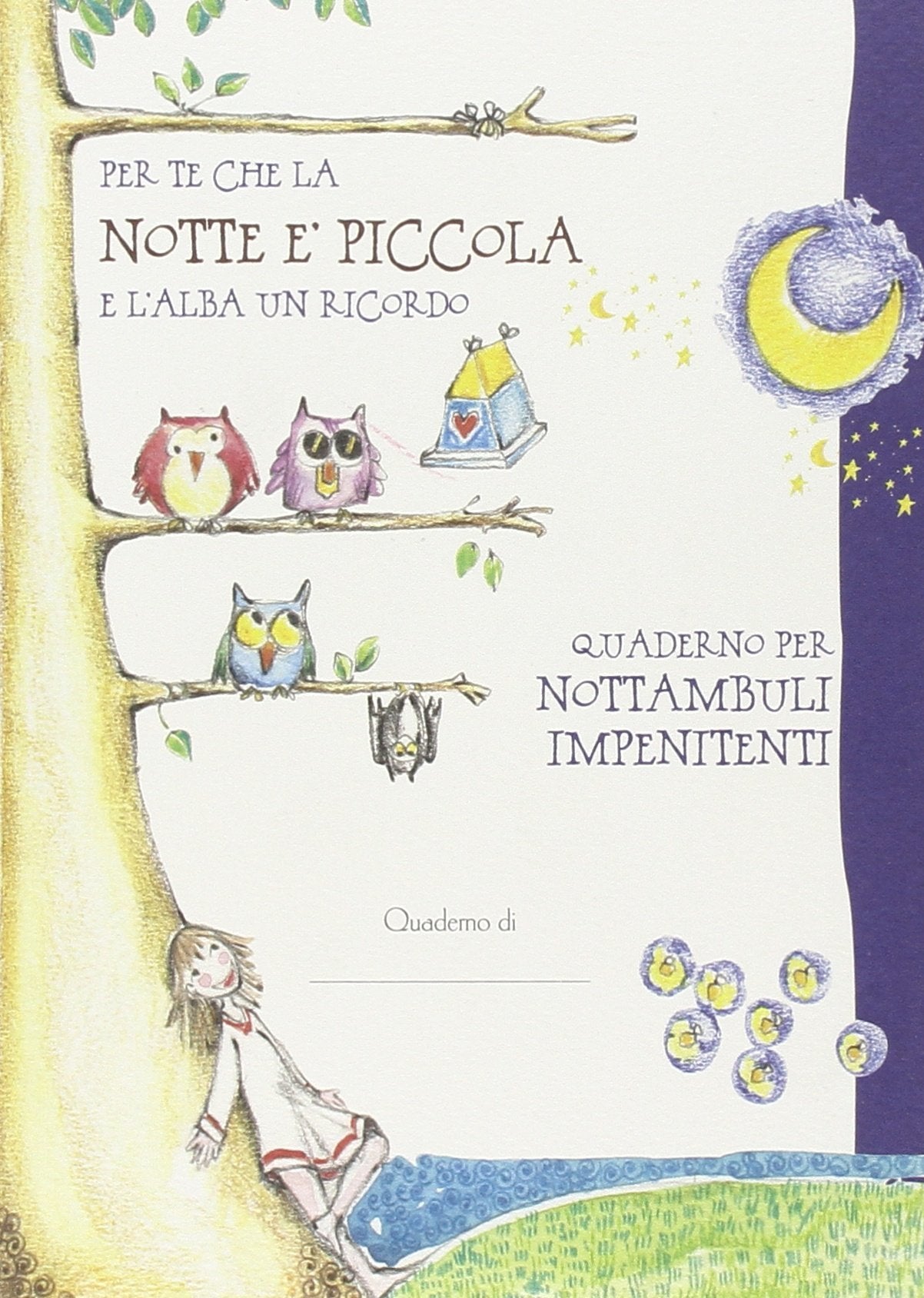 Per te che la notte è piccola e l'alba un ricordo. Quaderno per nottambuli impenitenti Contemporary literature