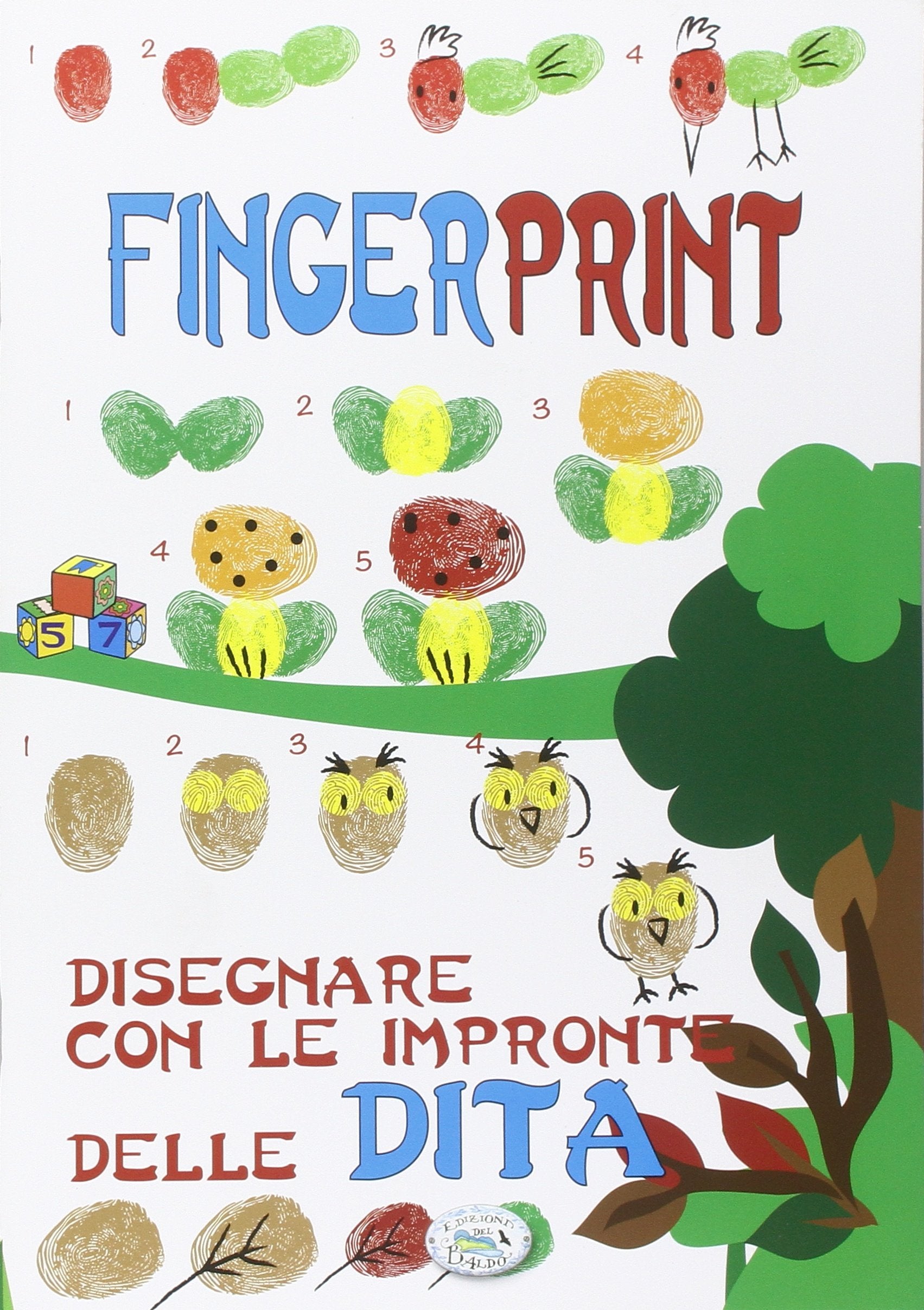 Finger print. Disegnare con le impronte delle dita Tiptoi & Games