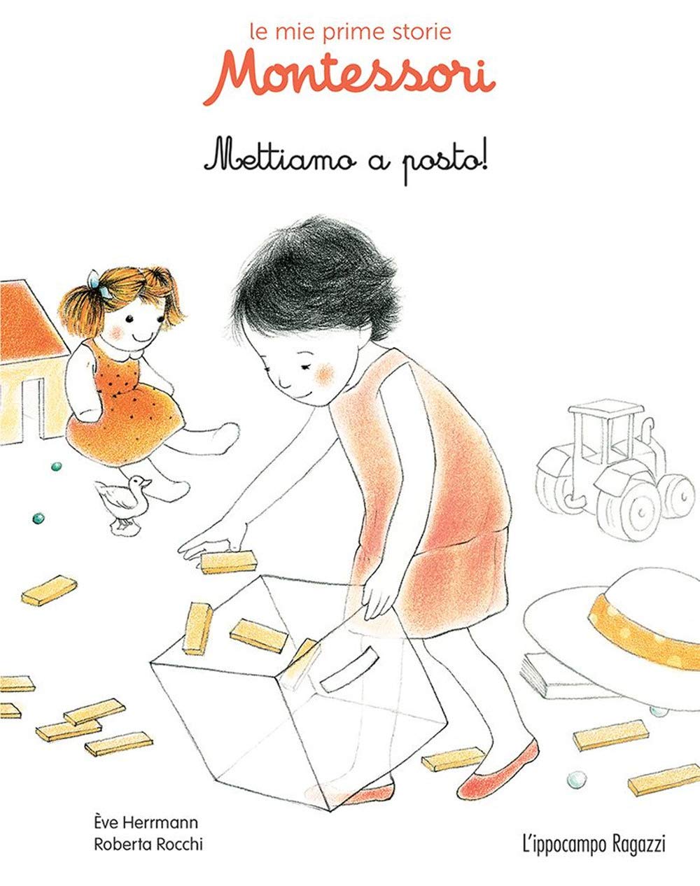 Mettiamo a posto! Le mie prime storie Montessori book