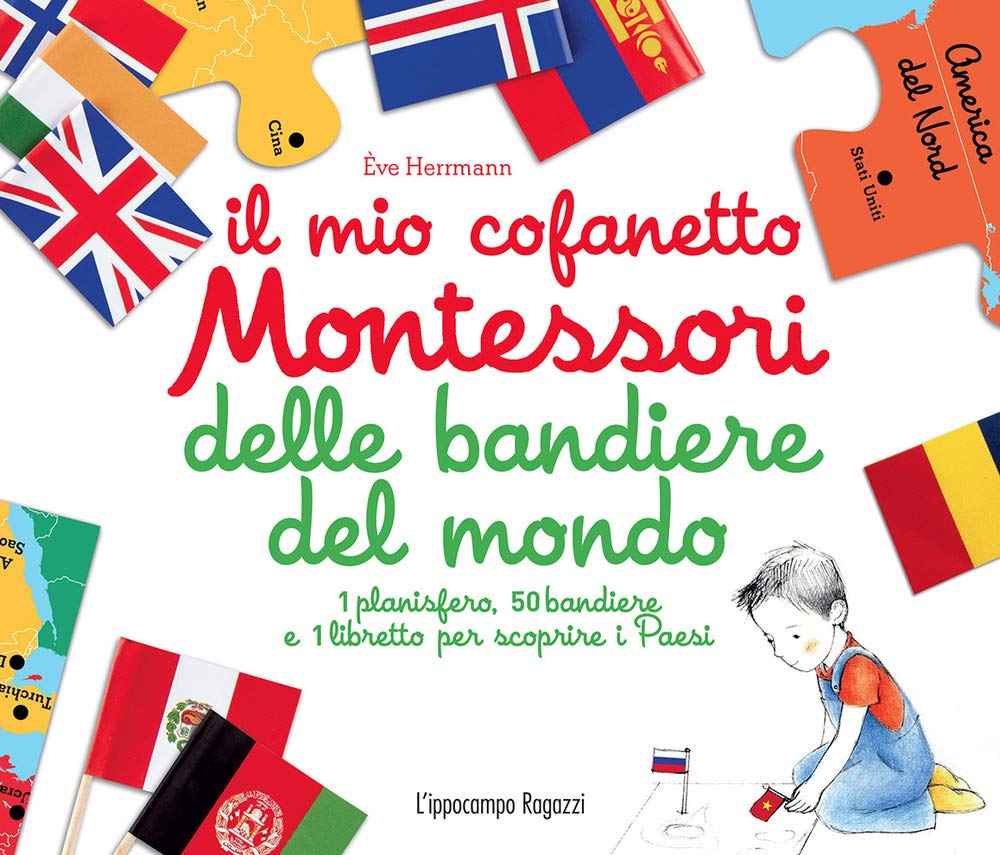 Il mio cofanetto Montessori delle bandiere del mondo Non-fiction