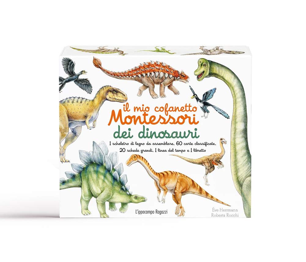 Il mio cofanetto Montessori dei dinosauri. Con gadget Non-fiction