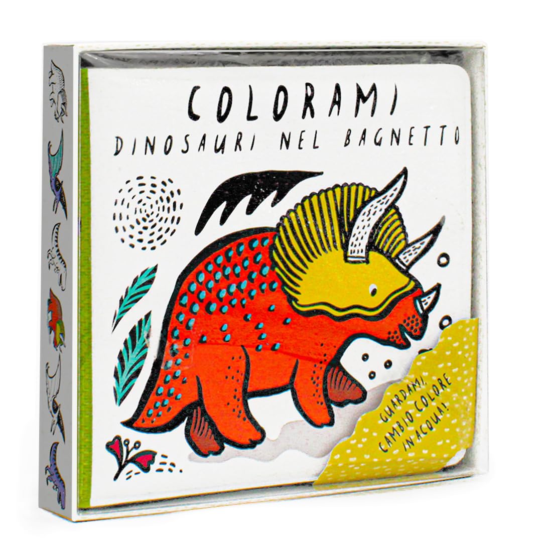 Colorami. Dinosauri nel bagnetto. Ediz. a colori. Con gadget book