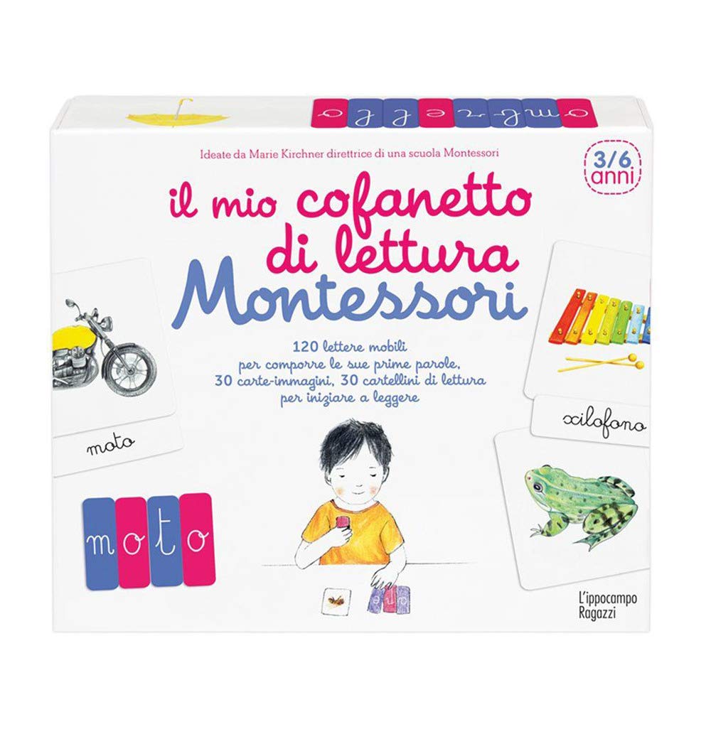 Il mio cofanetto di lettura Montessori book
