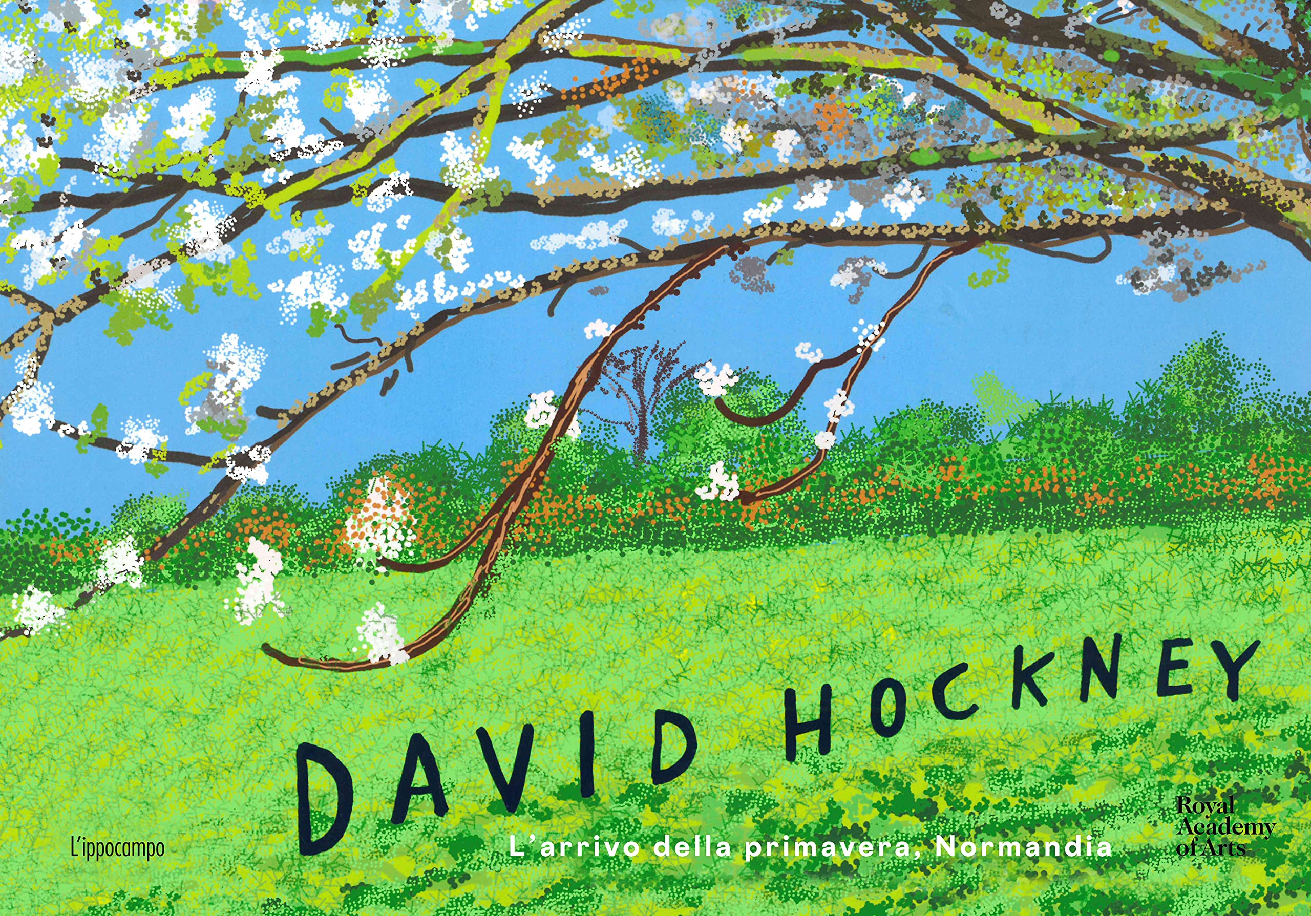 David Hockney. L'arrivo della primavera, Normandia. Ediz. a colori book