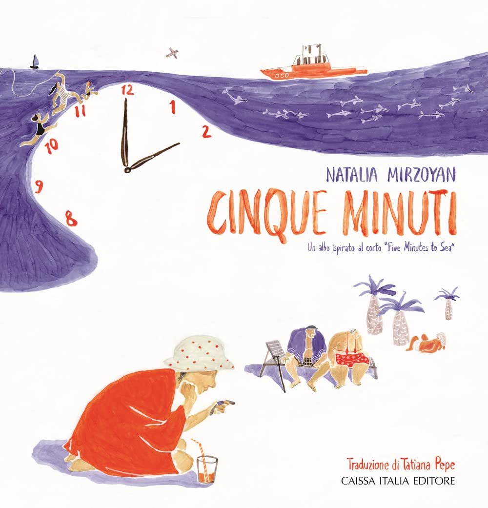 Cinque minuti. Un albo ispirato al corto «Five Minutes to Sea». Ediz. illustrata (Kids) Children's books