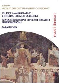 Giudice amministrativo e interessi religiosi collettivi book