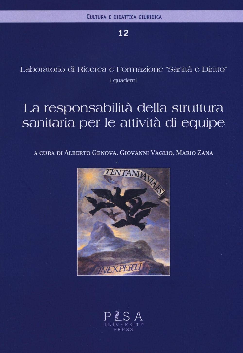 La responsabilità della struttura sanitaria per le attività di equipe (Cultura e didattica giuridica. I quaderni) Law