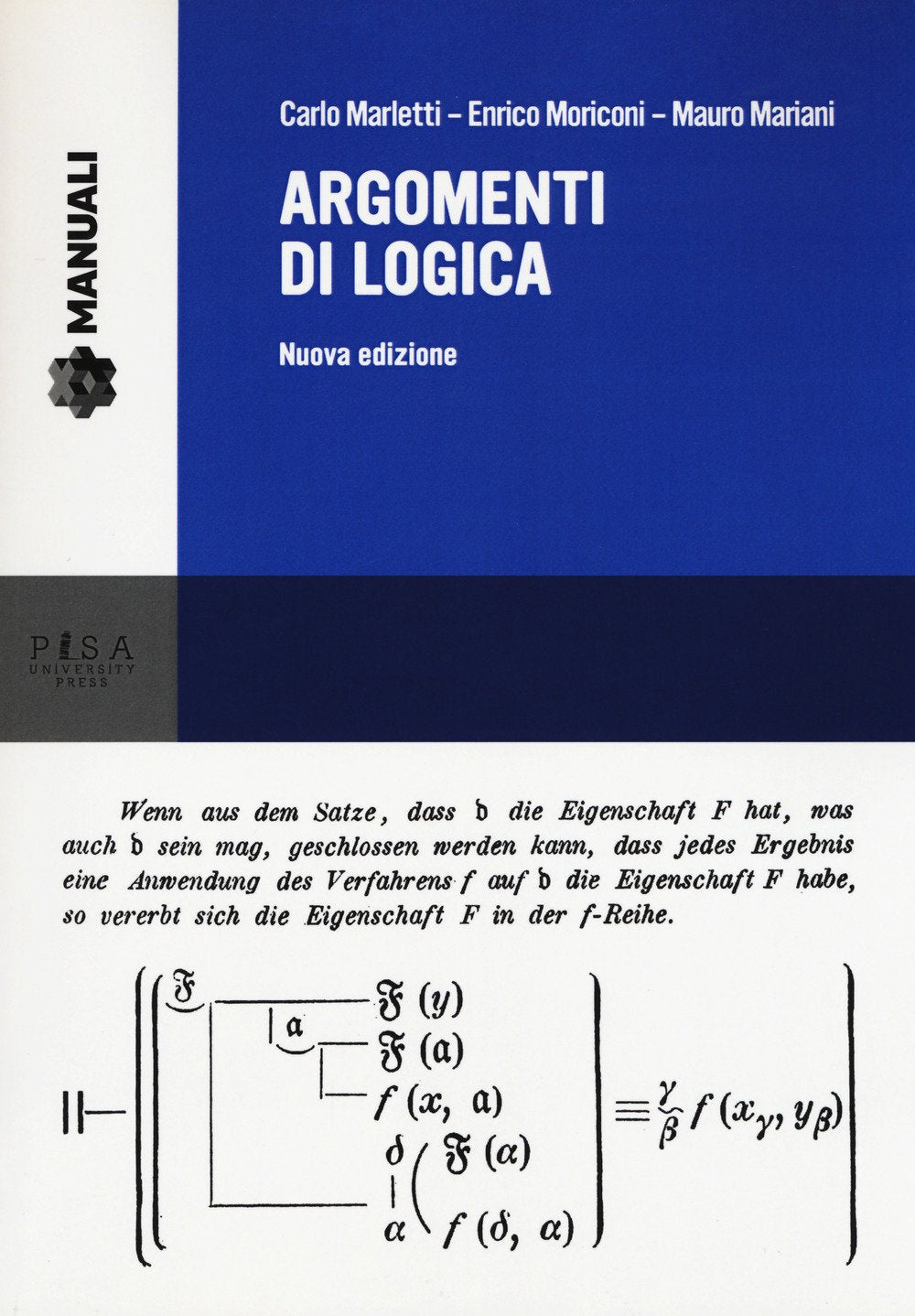 Argomenti di logica. Nuova ediz. book