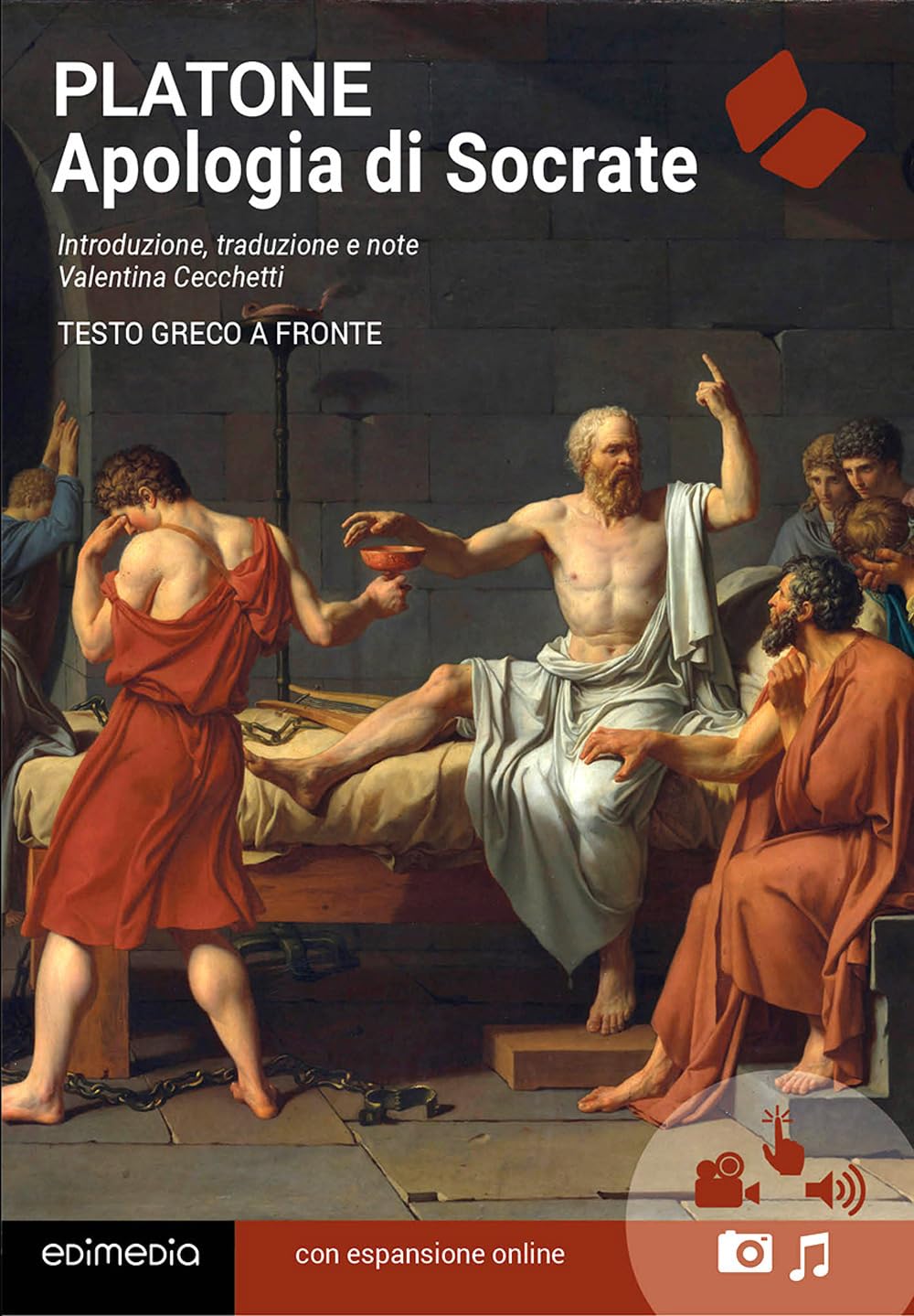 Apologia di Socrate (testo greco a fronte): Con note linguistiche, sintattiche, storiche ed elenco completo dei paradigmi dei verbi book