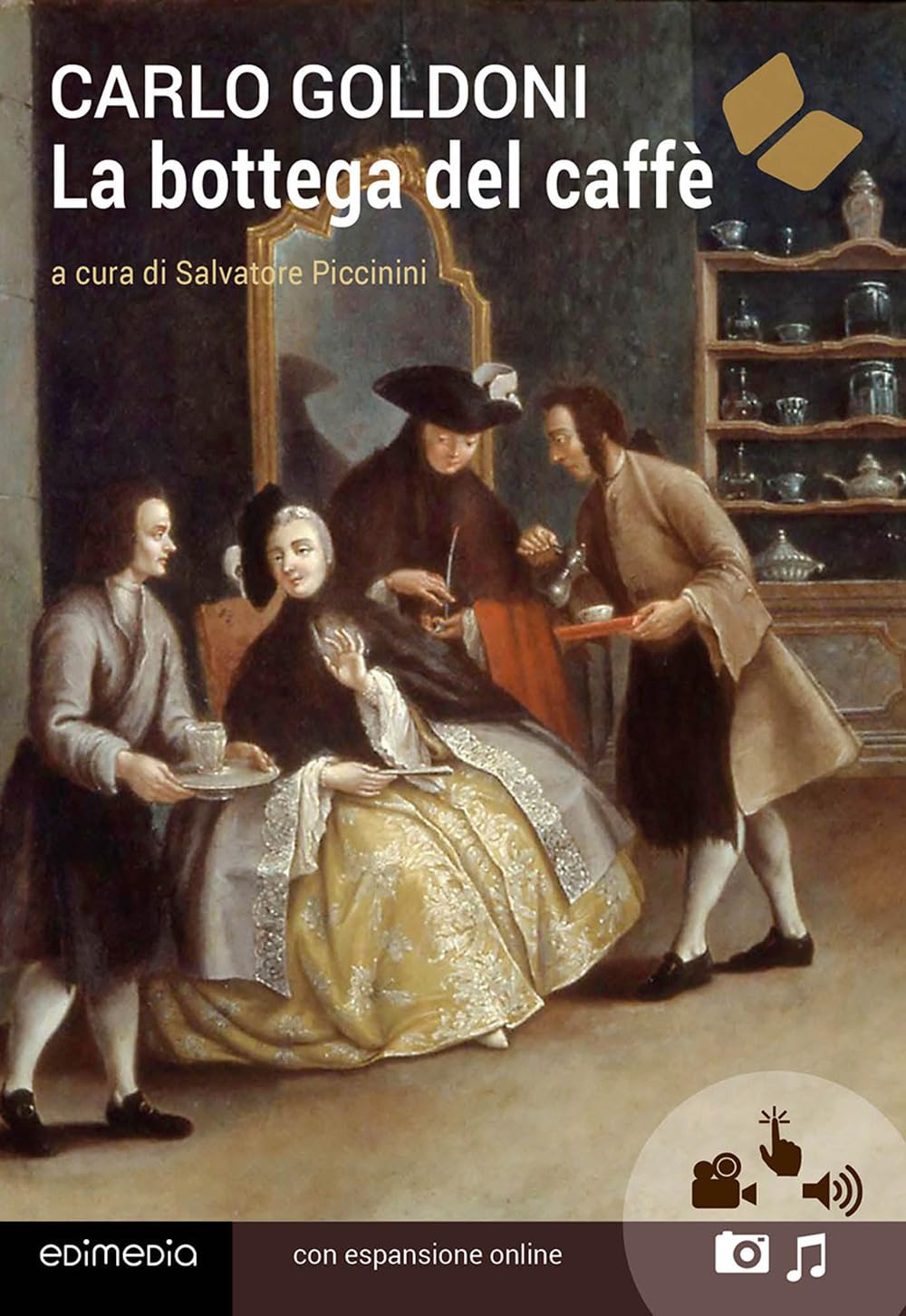 La bottega del caffè. Con espansione online (annotato) book