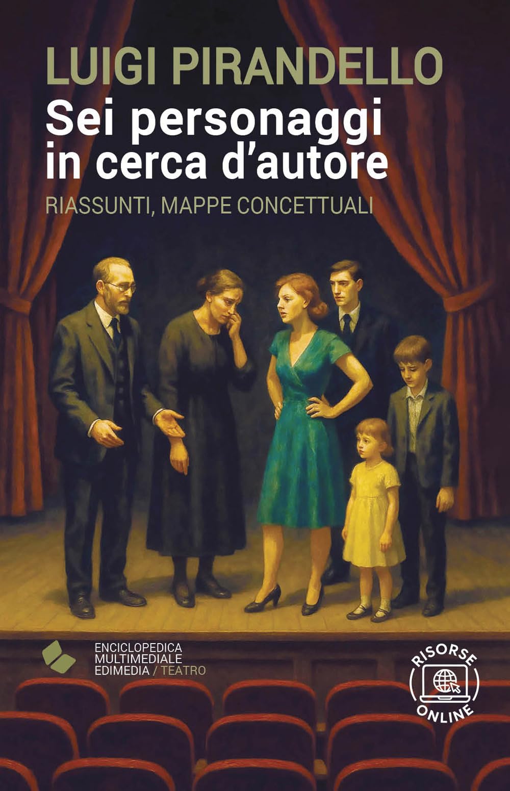Sei personaggi in cerca d'autore book