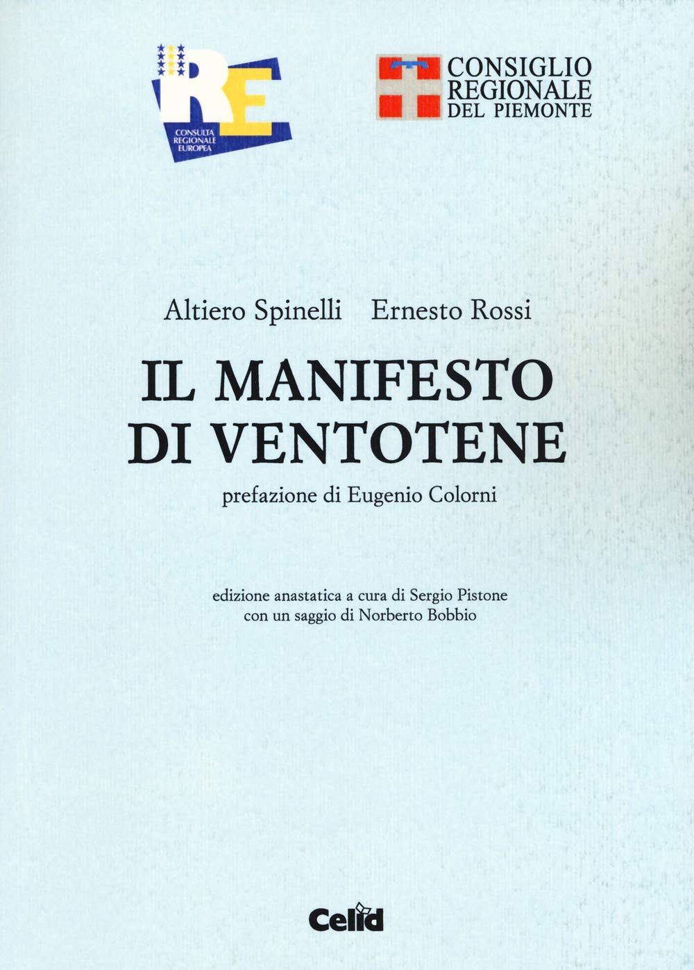 Il manifesto di Ventotene (rist. anast.) Social Sciences