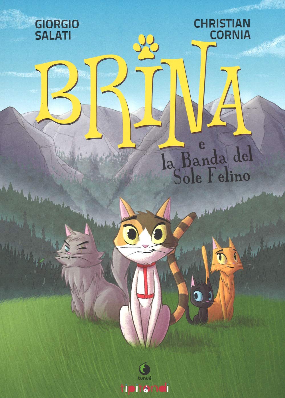 Brina e la banda del sole felino book