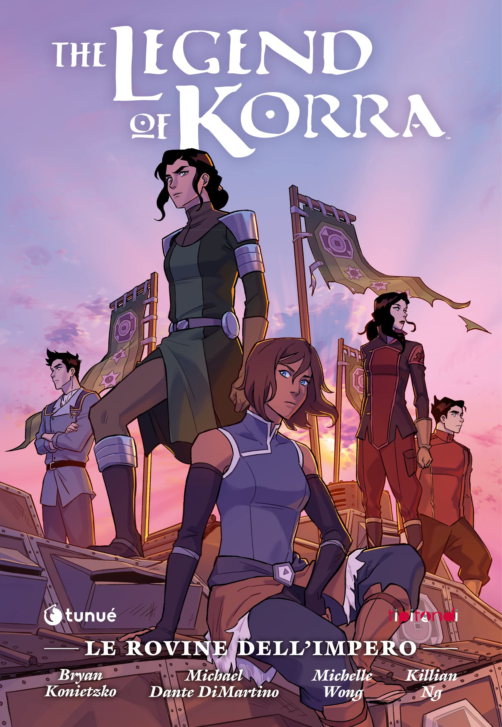 Le rovine dell'impero. The Legend of Korra book