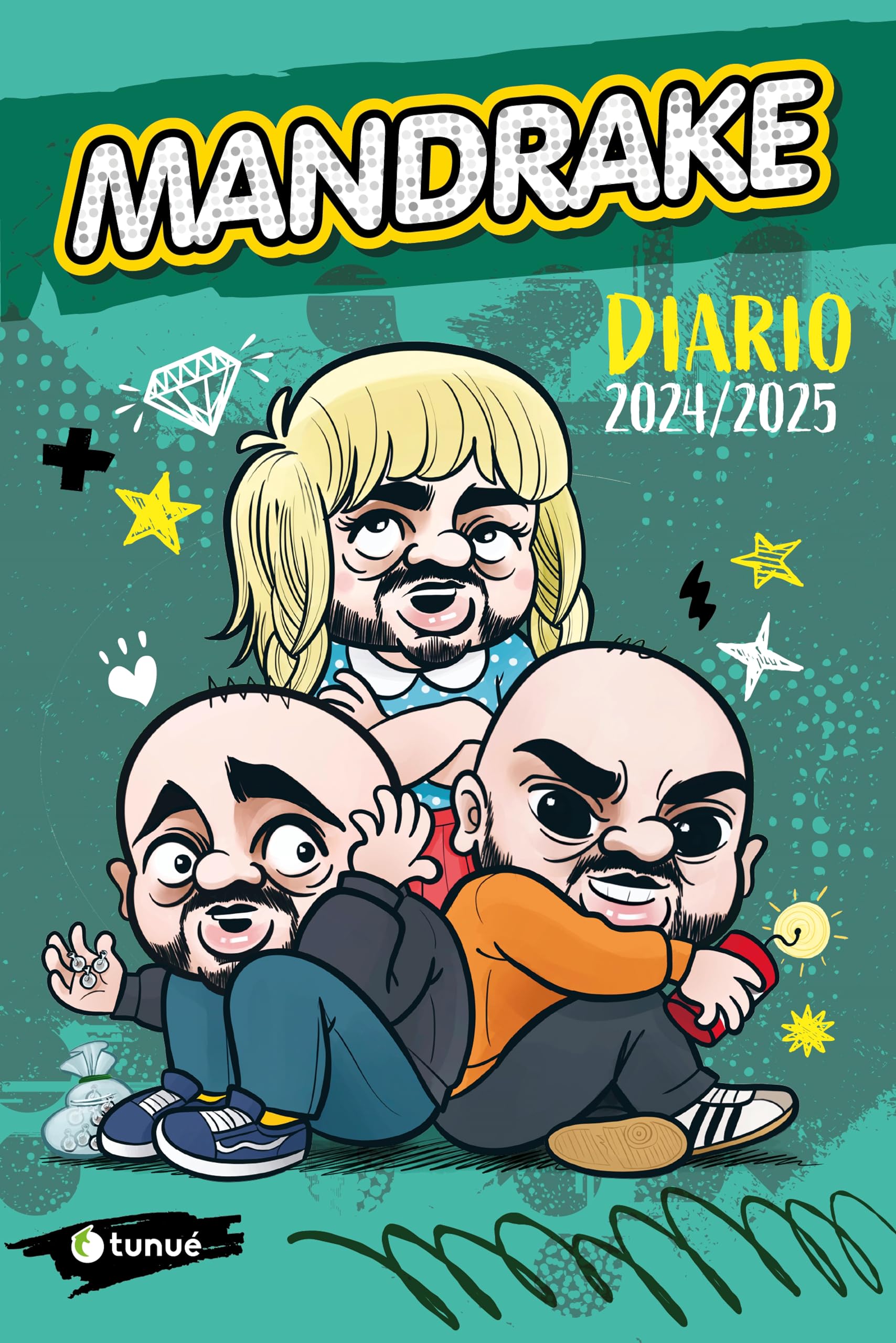 Diario scolastico di Mandrake 2024-2025 giornaliero book
