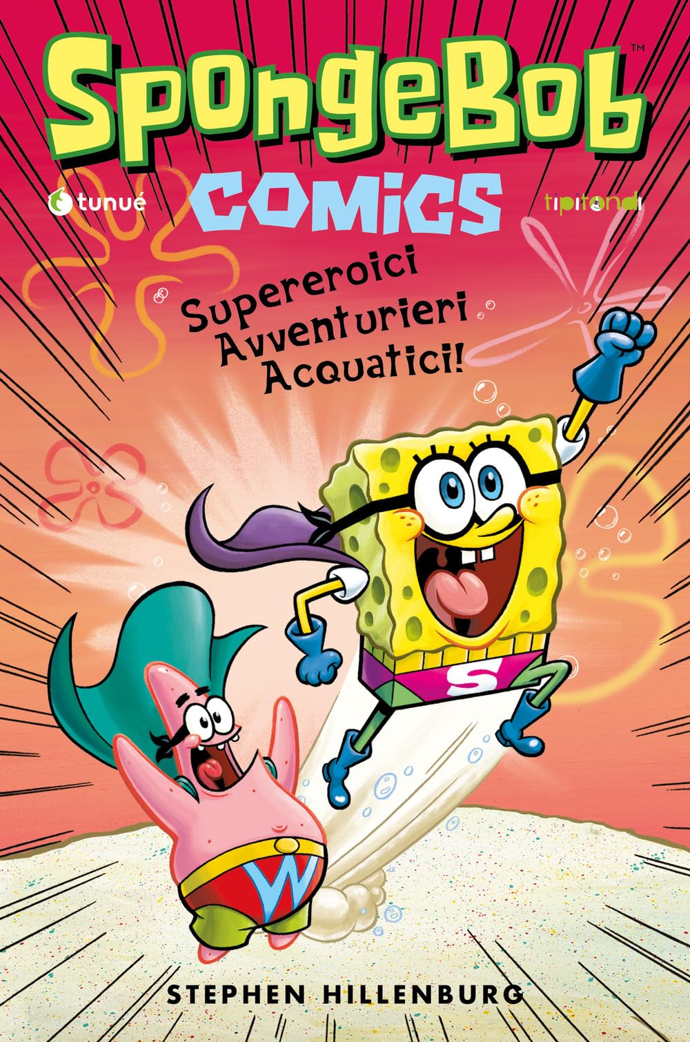Supereroici avventurieri acquatici! SpongeBob (Tipitondi) Manga