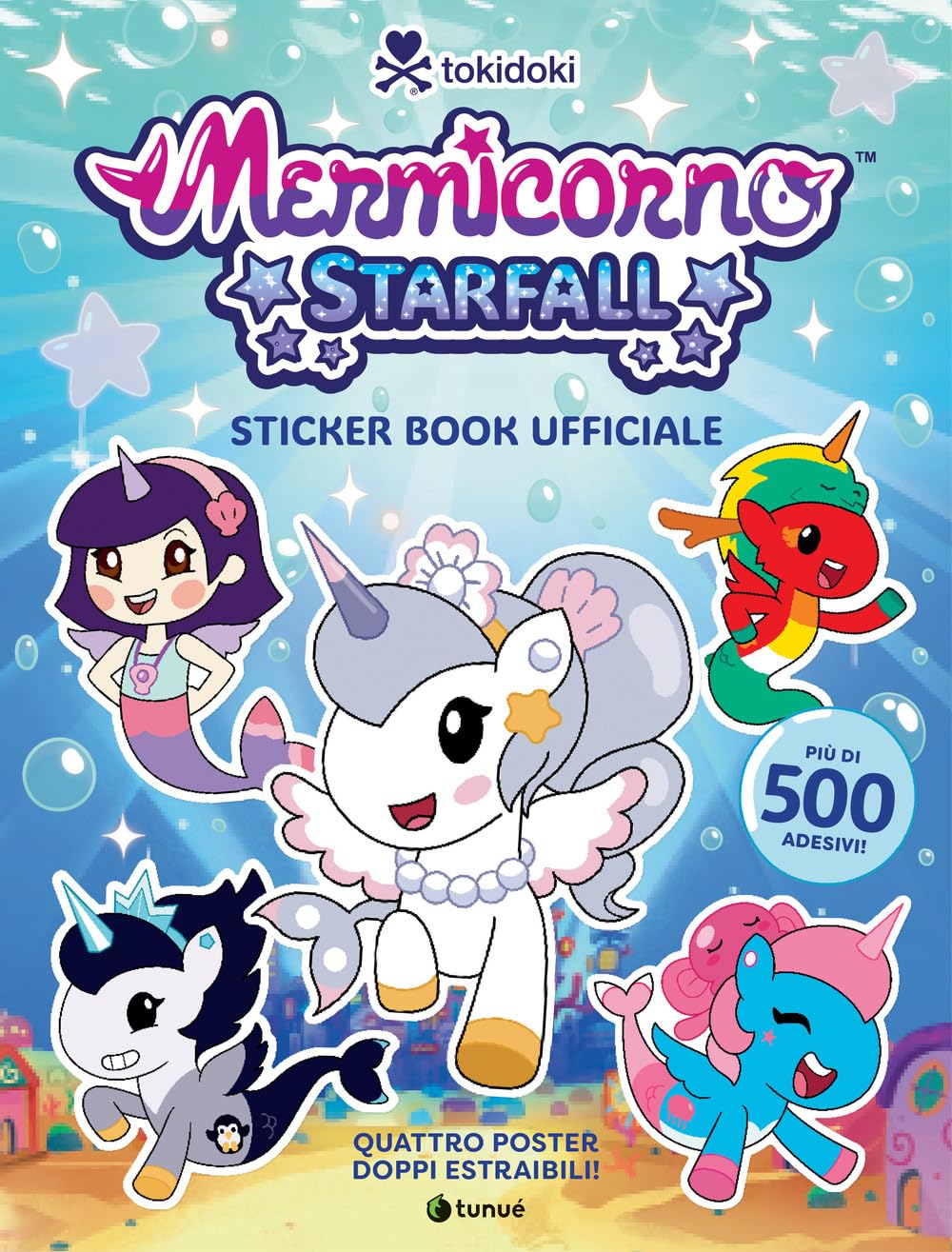 Tokidoki Mermicorno Starfall. Libro adesivi ufficiale a colori. Con 4 poster da collezione Tiptoi & Games