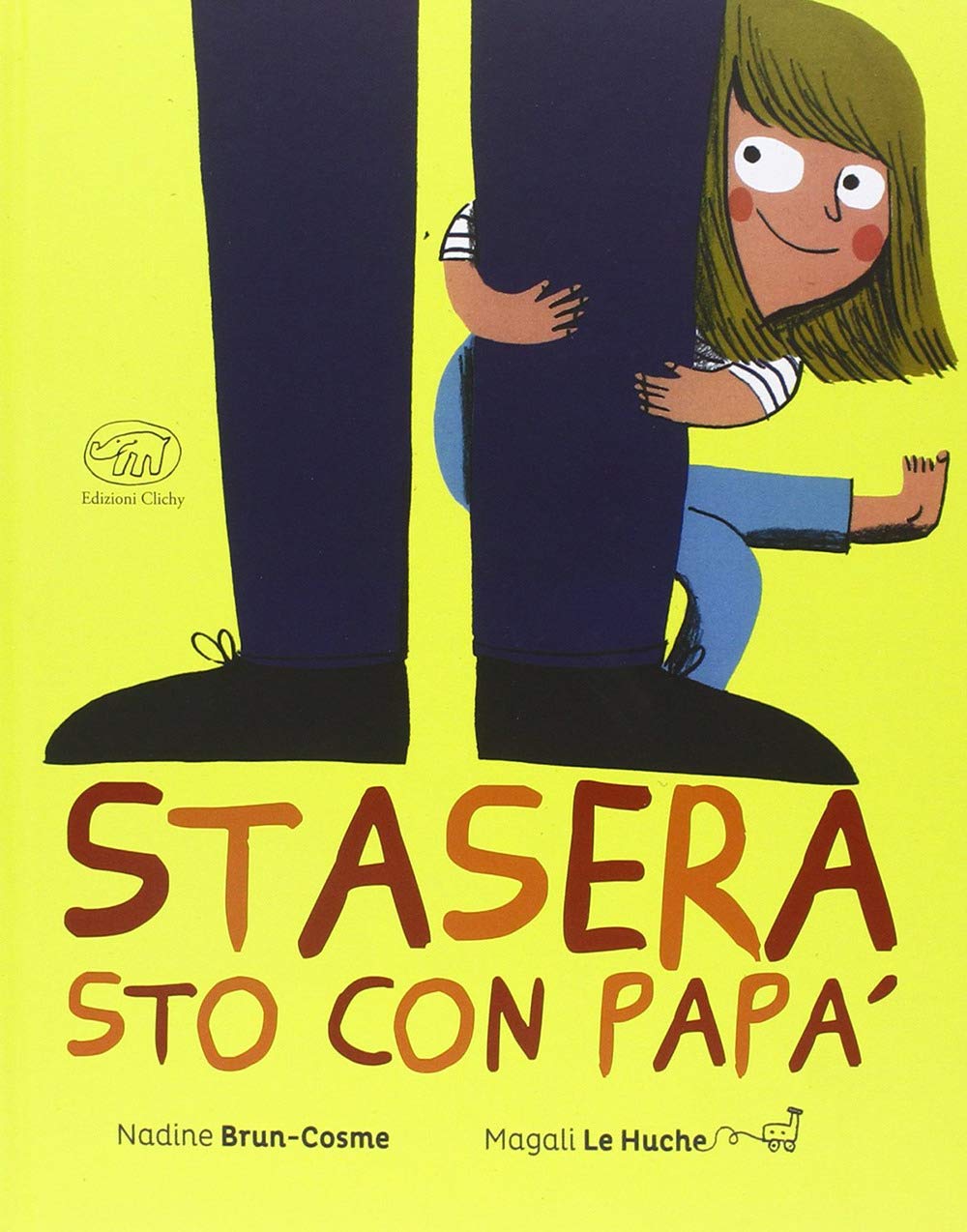 Stasera sto con papà. Ediz. illustrata book