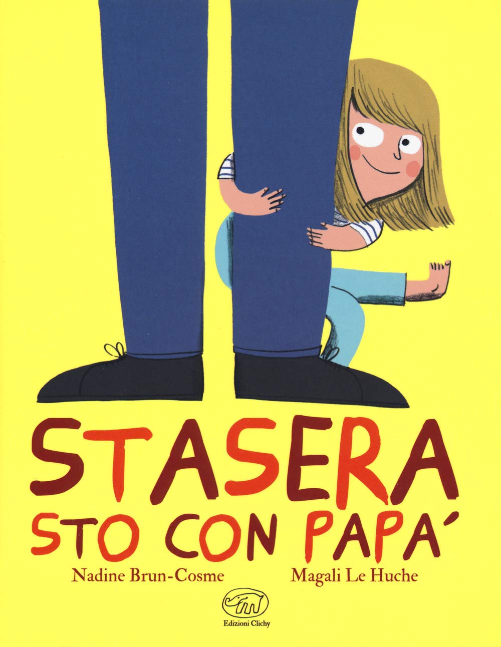 Stasera sto con papà. Ediz. a colori book