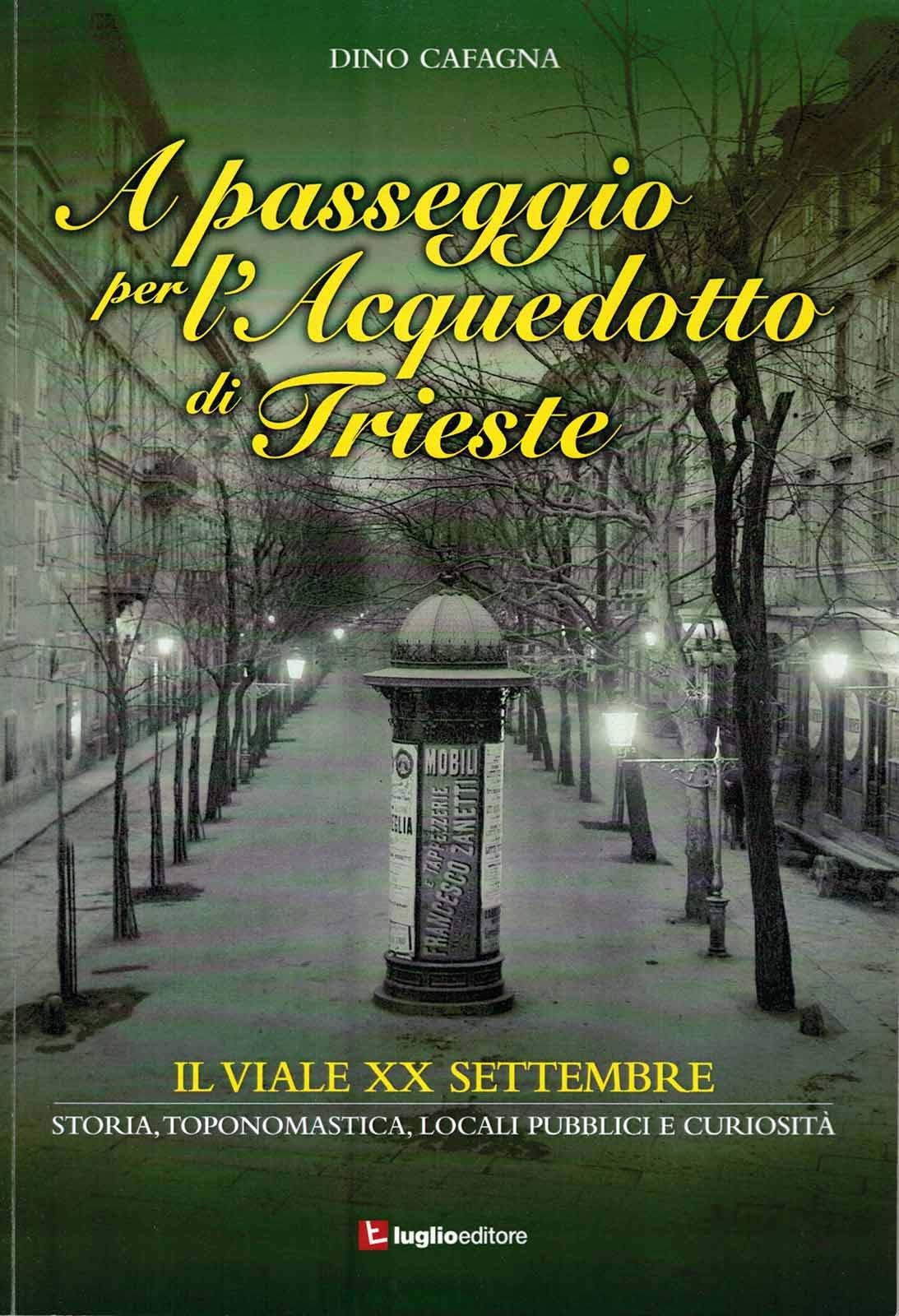 A passeggio per l'acquedotto di Trieste. Il viale XX settembre book