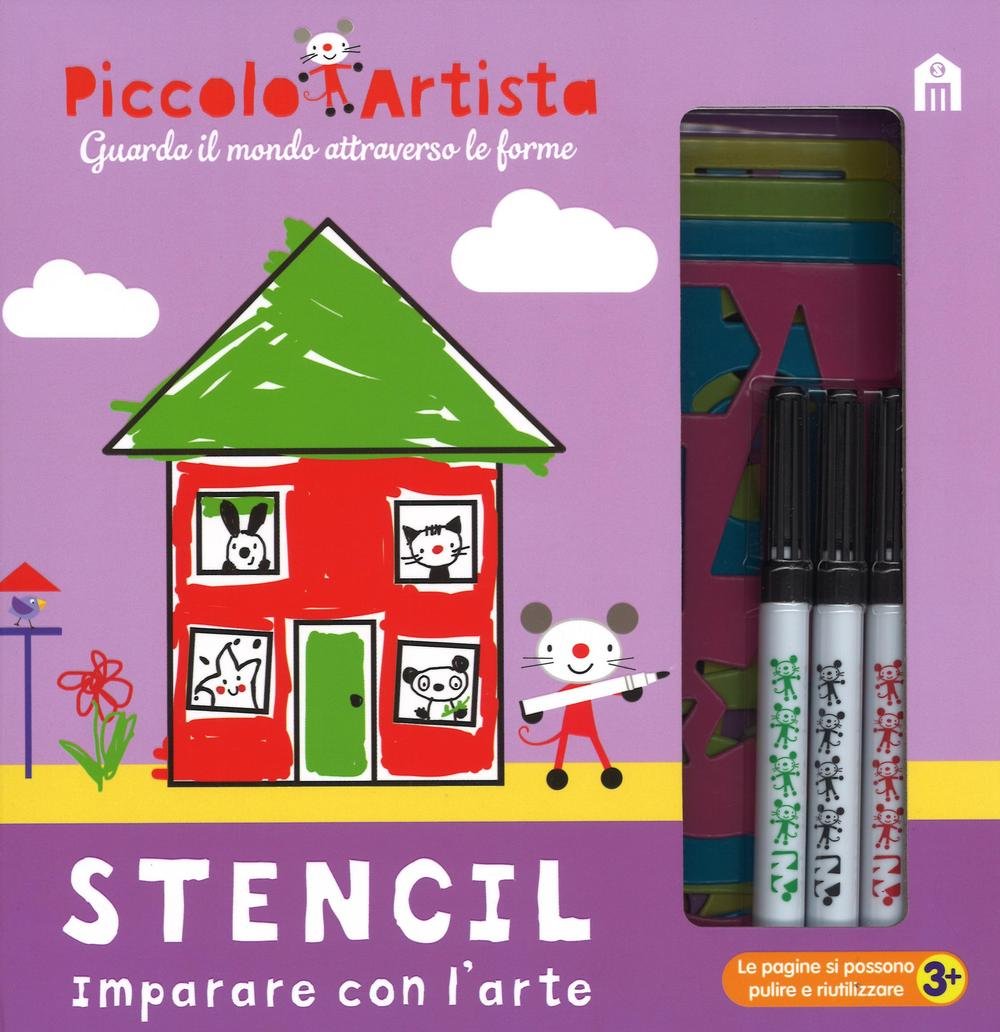 Stencil. Imparare con l'arte. Piccolo artista Tiptoi & Games