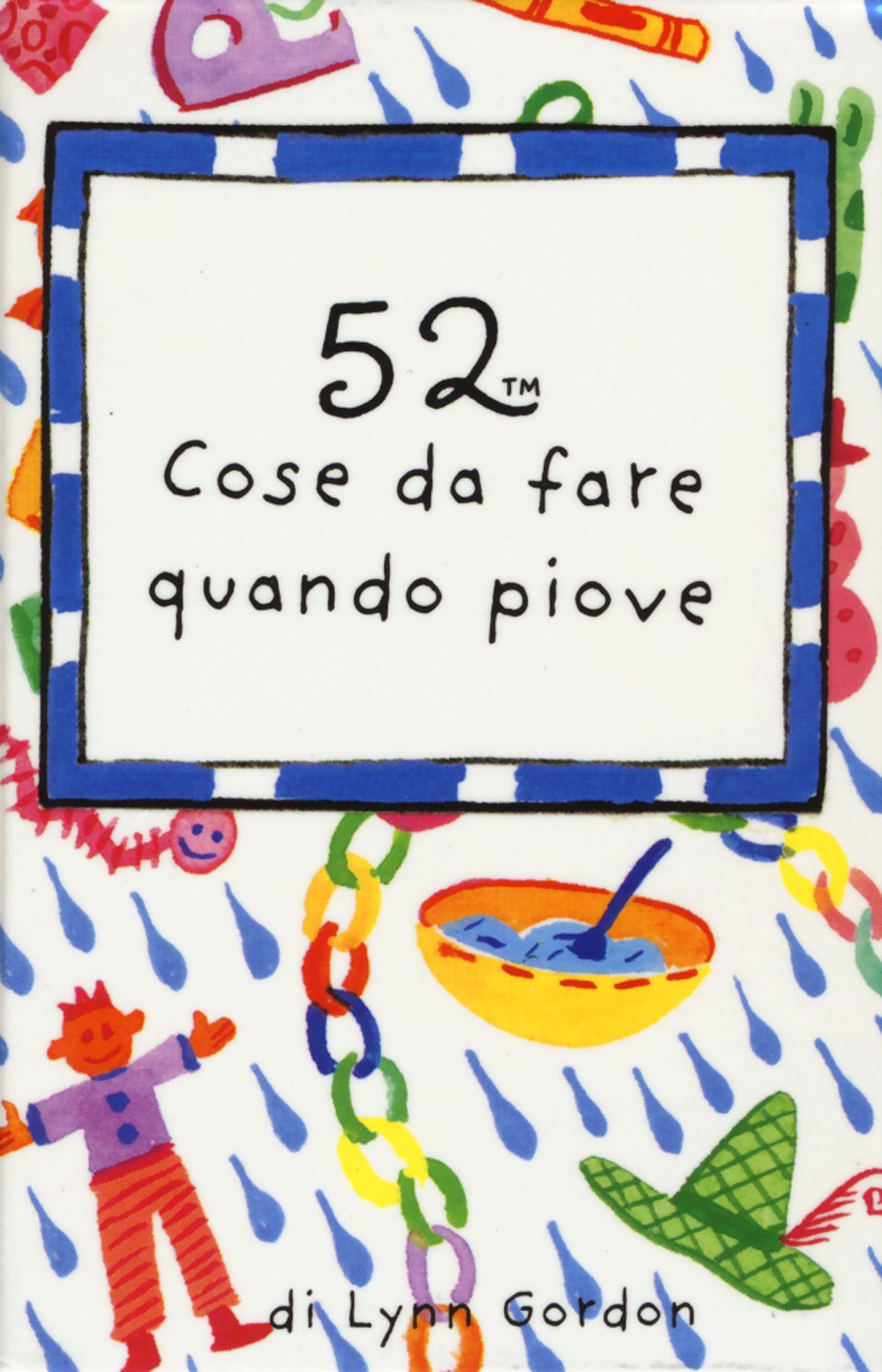 52 cose da fare quando piove. Carte Tiptoi & Games