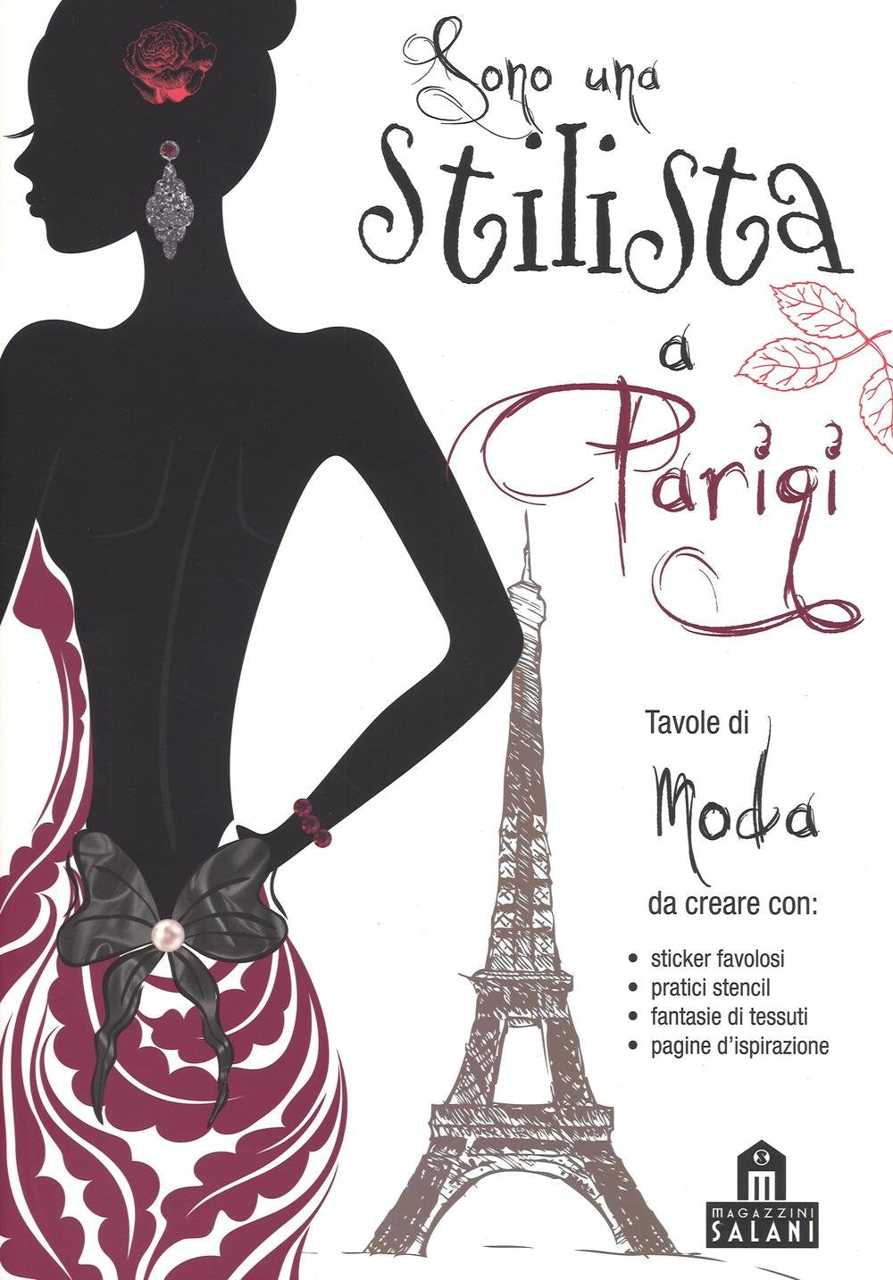Sono una stilista a Parigi. Con adesivi Non-fiction