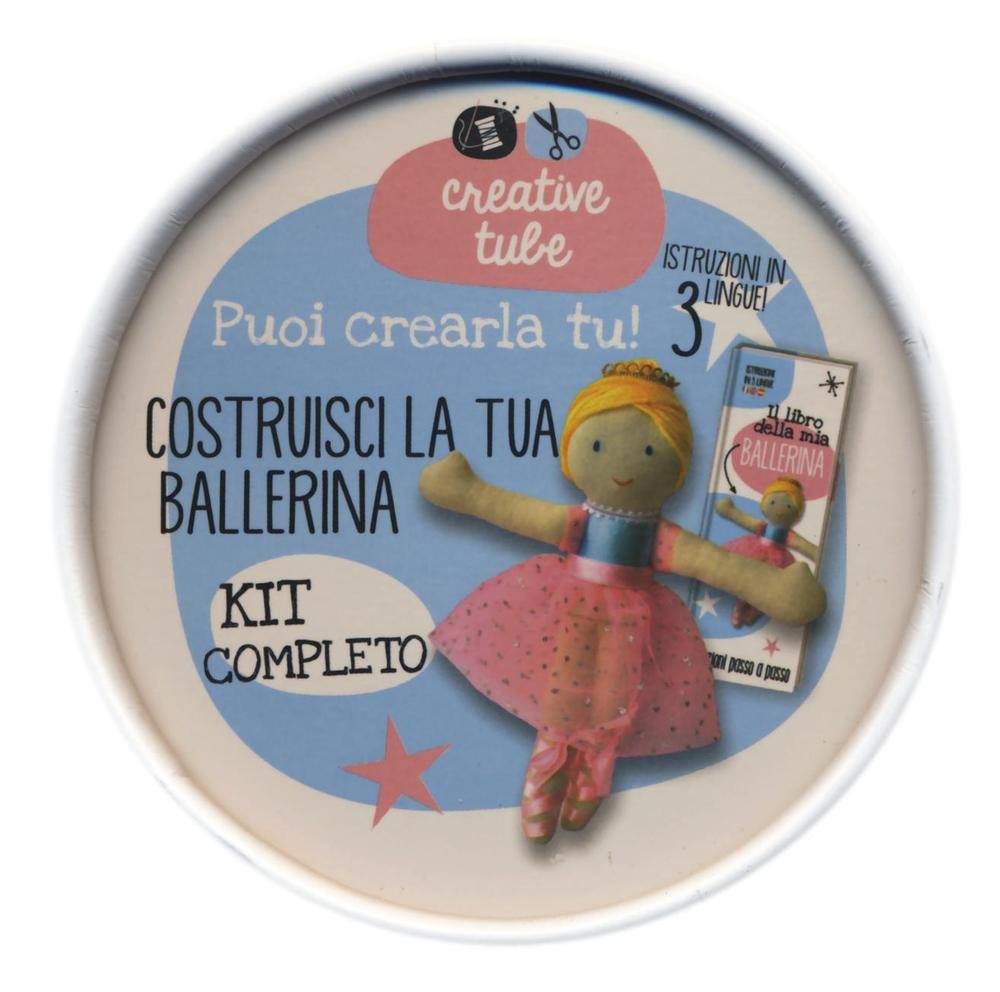 Costruisci la tua ballerina. Creative tube. Ediz. illustrata. Con gadget Non-fiction