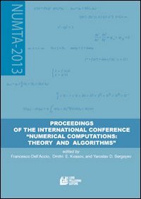 Proceeding of the international conference «numerical computations: theory and algorithms» Mathematics
