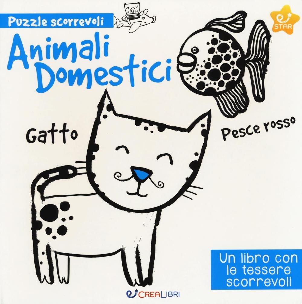 Animali domestici. Puzzle scorrevoli. Ediz. a colori book