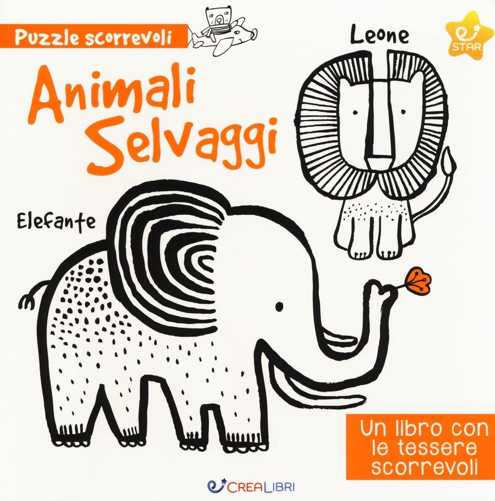 Animali selvaggi. Puzzle scorrevoli Tiptoi & Games